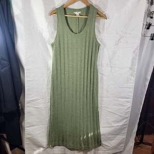 h and m open back denim dress Women's Denim blue Open-back denim dress